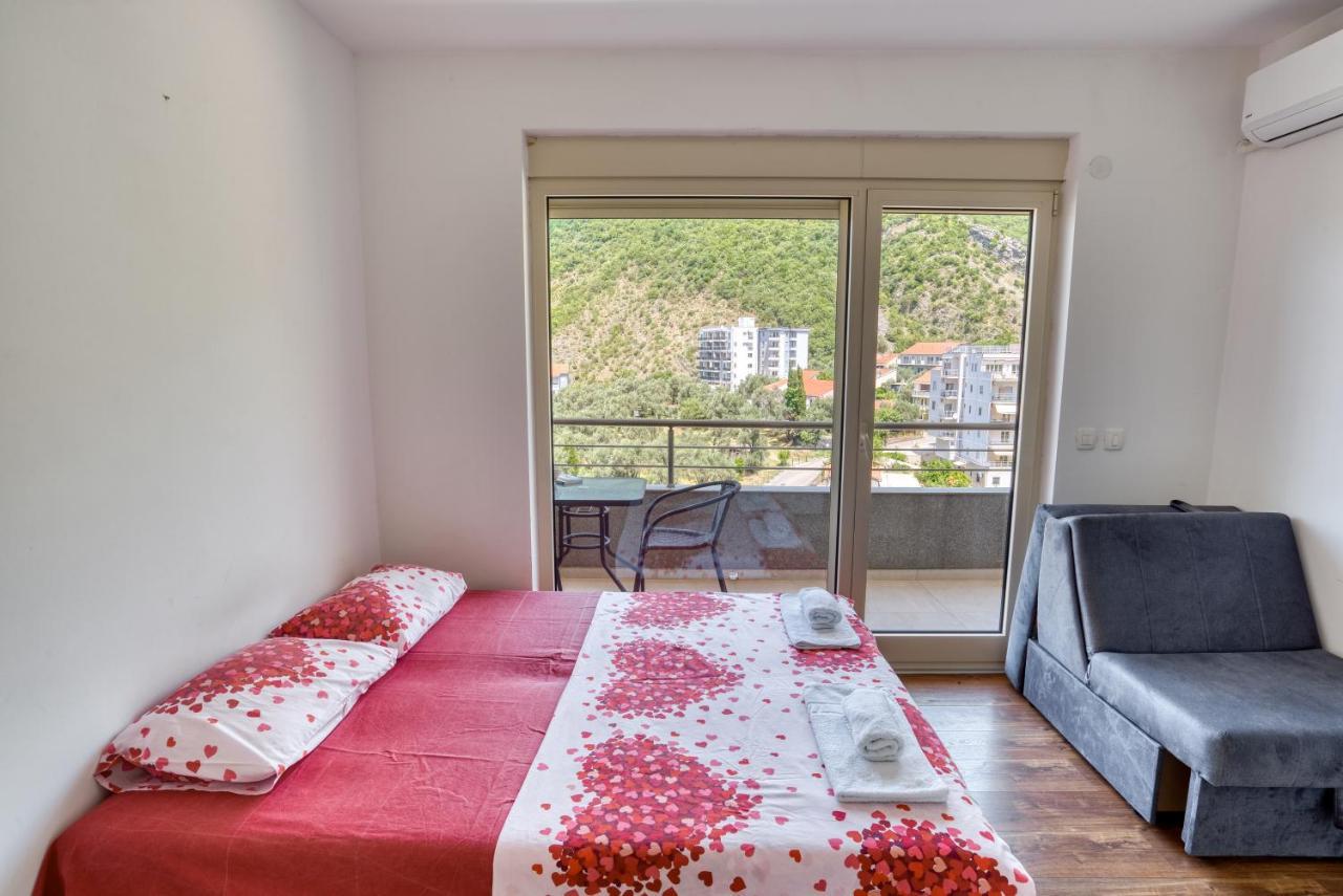Apartmani Cukic Rafailovici Budva Buitenkant foto